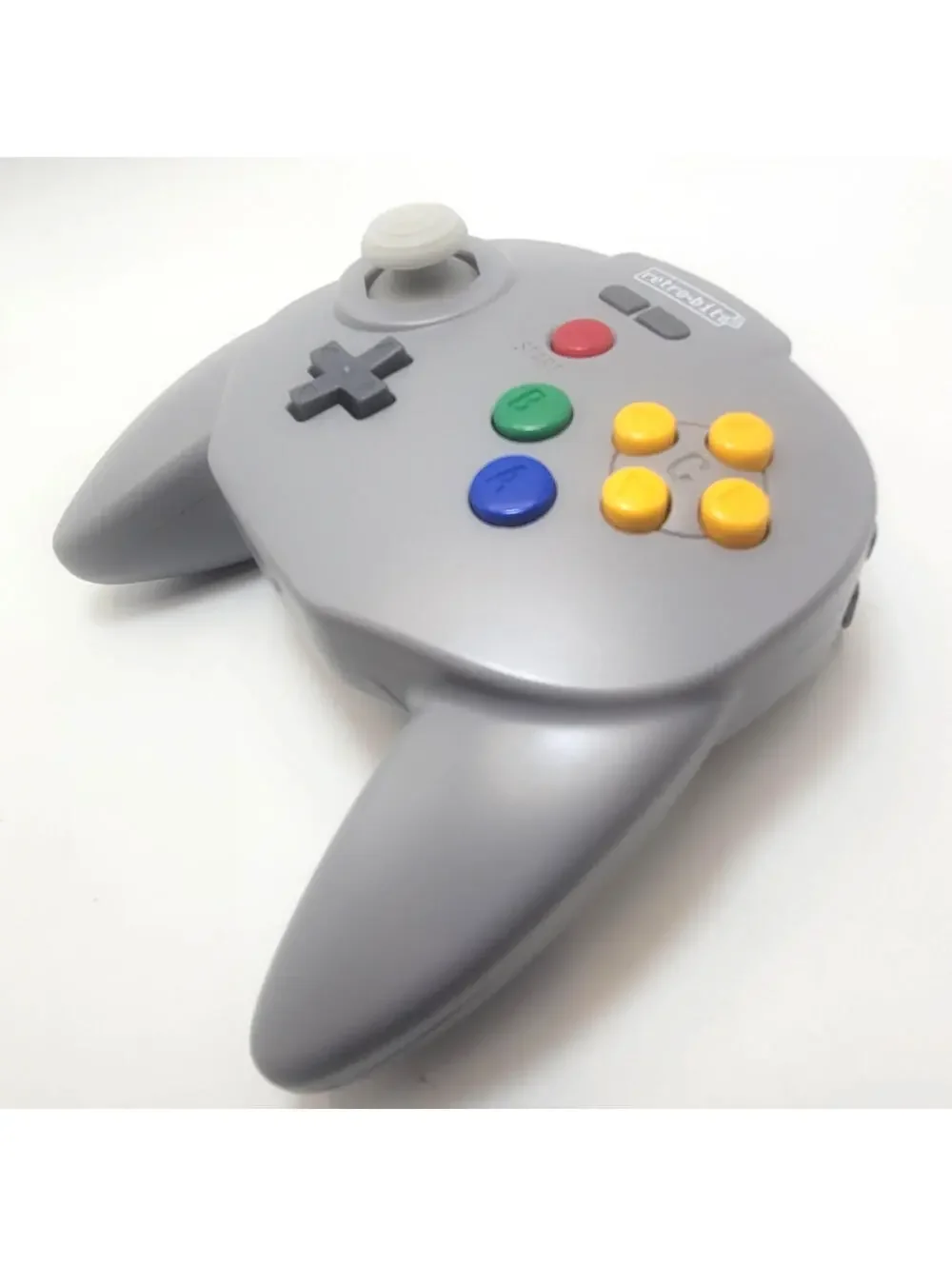 Tribute64 2.4GHz Wireless Controller for N64, Switch, & USB - Gray - NEW IN BOX!